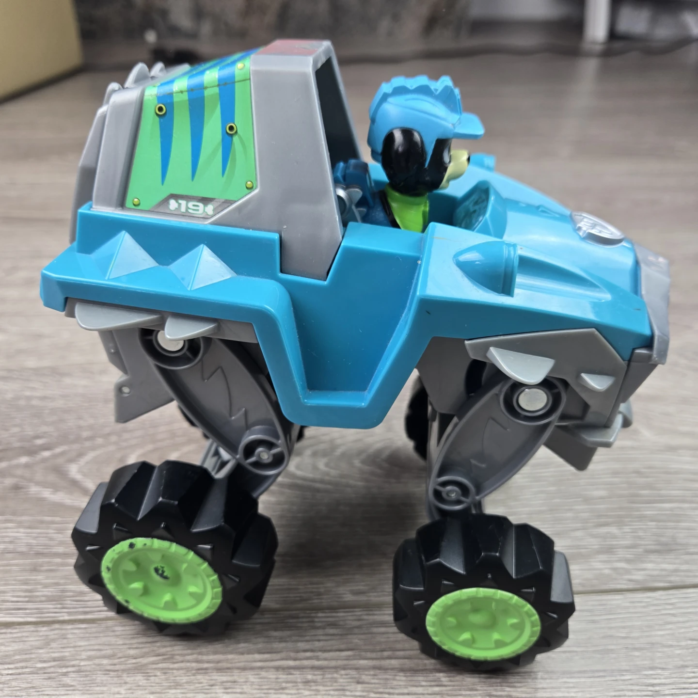 Rare paw patrol rex and vehicle - photo 2