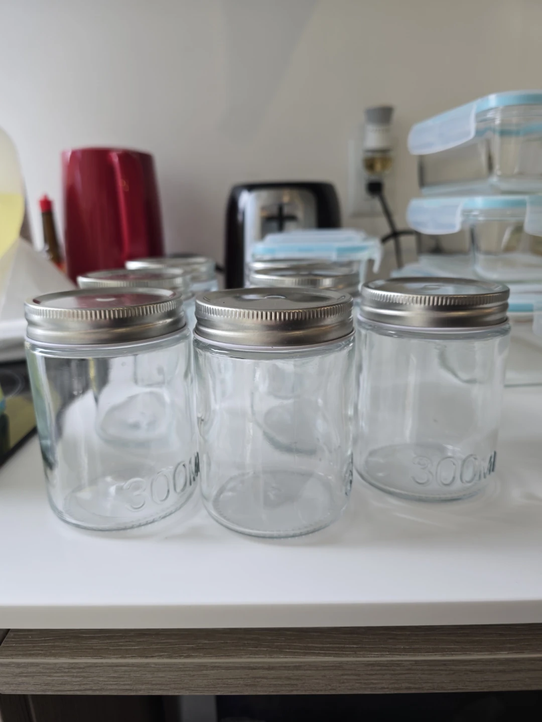 Glass Jars and Food Storage Containers