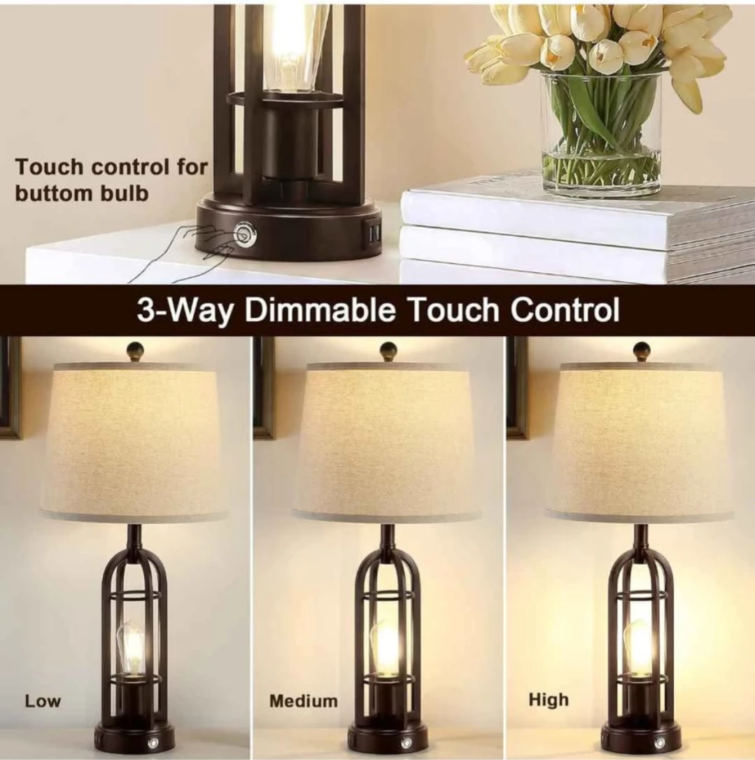 Cage Table Lamp - 28.2 inch - photo 2