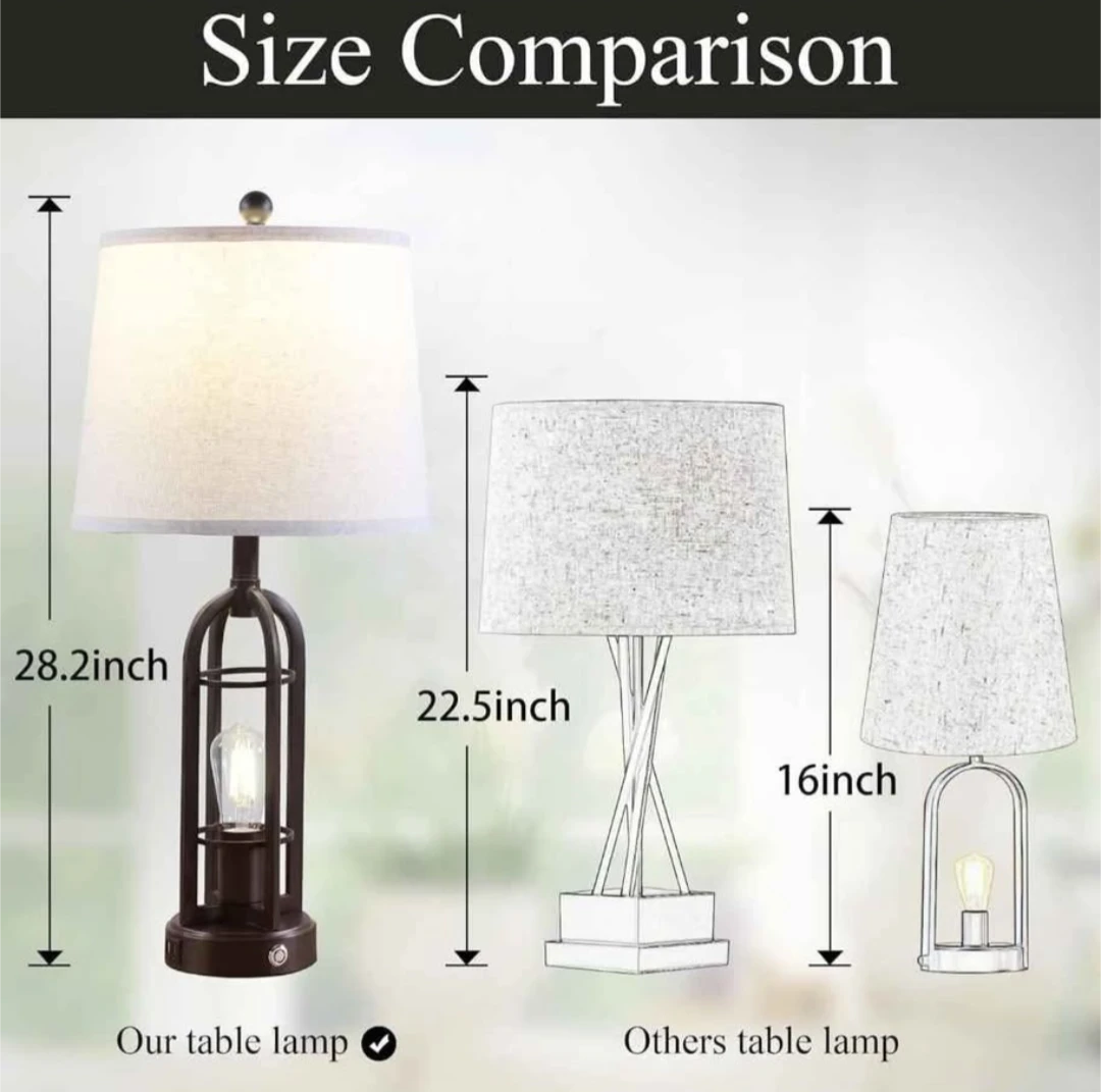 Cage Table Lamp - 28.2 inch - photo 5