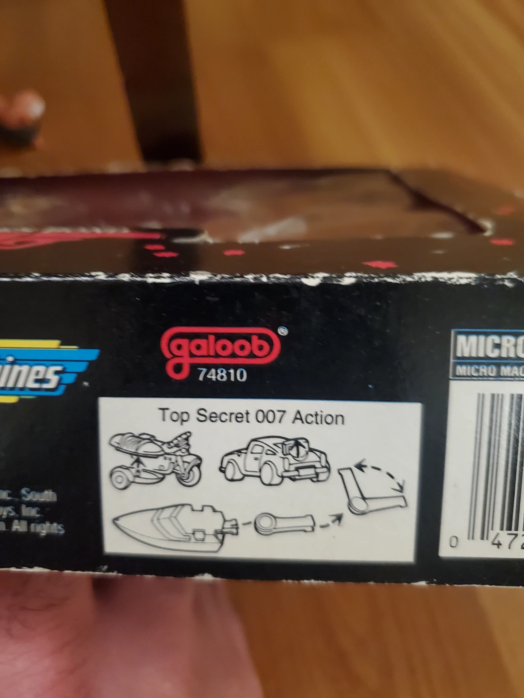 1995 MICROMACHINES SET JAMES BOND UNOPENED - photo 5