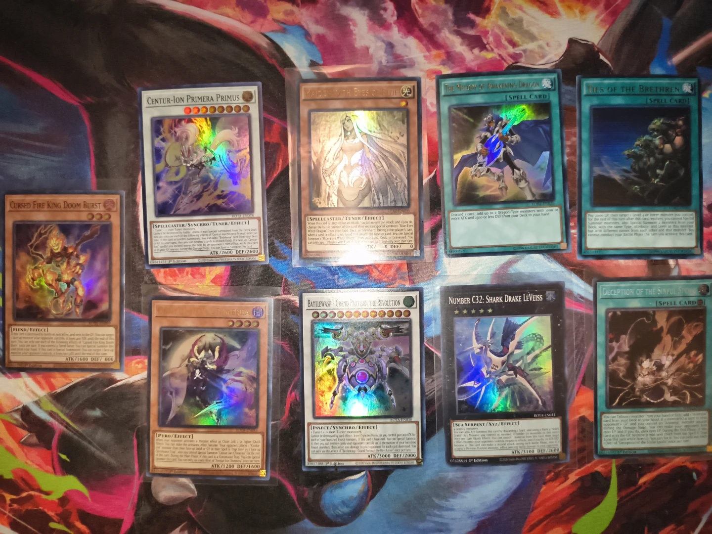 Yu-Gi-Oh! Card Lot - Various Spells, Traps, and Monsters