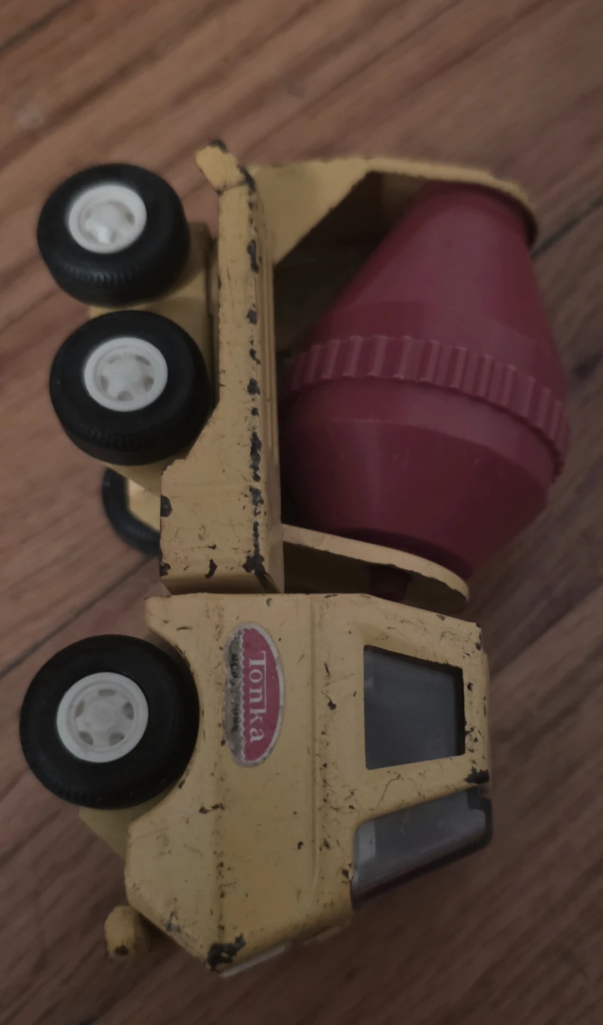 Vintage Tonka Cement Mixer Truck Toy - photo 3