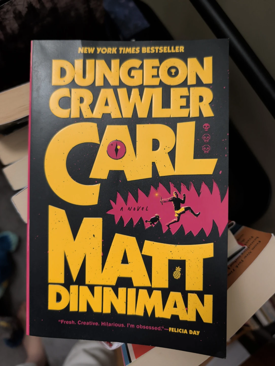 Dungeon Crawler Carl Novel by Matt Dinniman