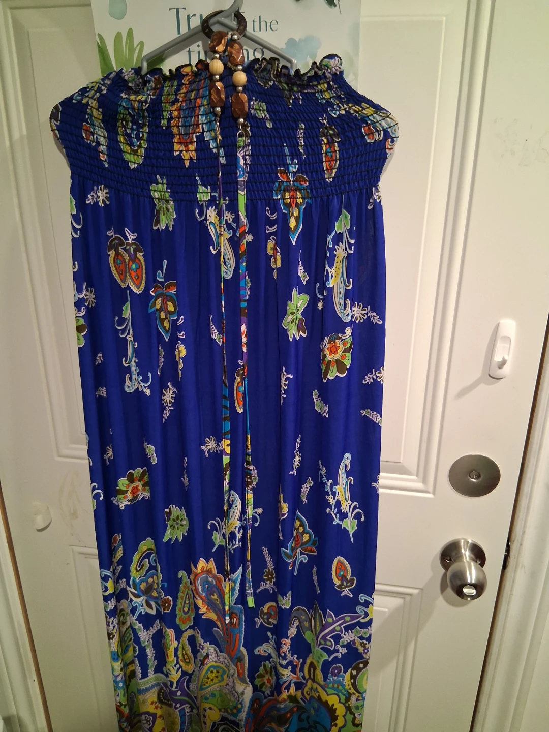 La Donna Smocked Maxi Dress both for $5