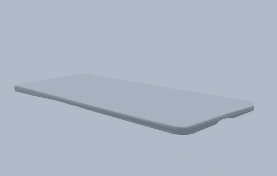 White Folding Table - photo 2