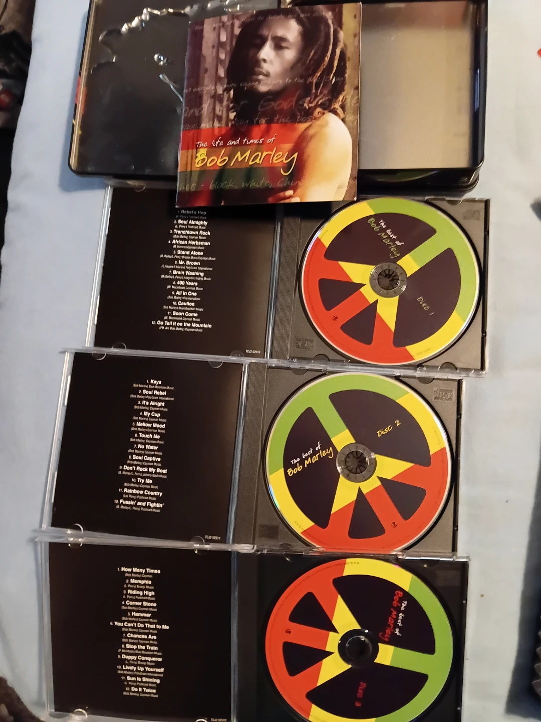 The Best of Bob Marley CD Box Set - photo 2