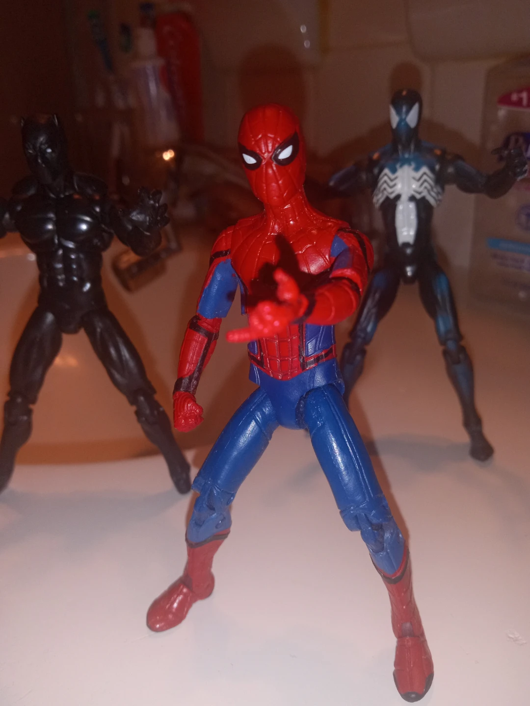 Marvel Spider-Man, Venom, and Black Panther Action Figures - photo 3
