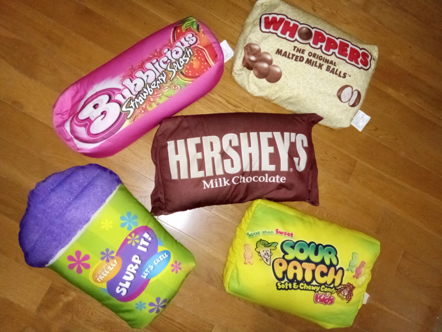 Candy Plush Pillows 10"x15"