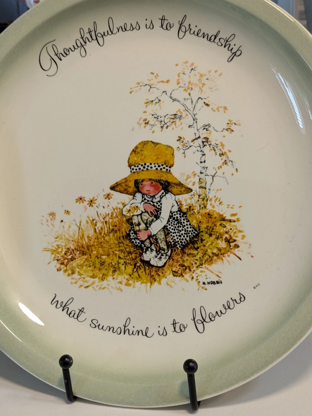 Set of 2 H. Hobbie Decorative Plates - photo 5