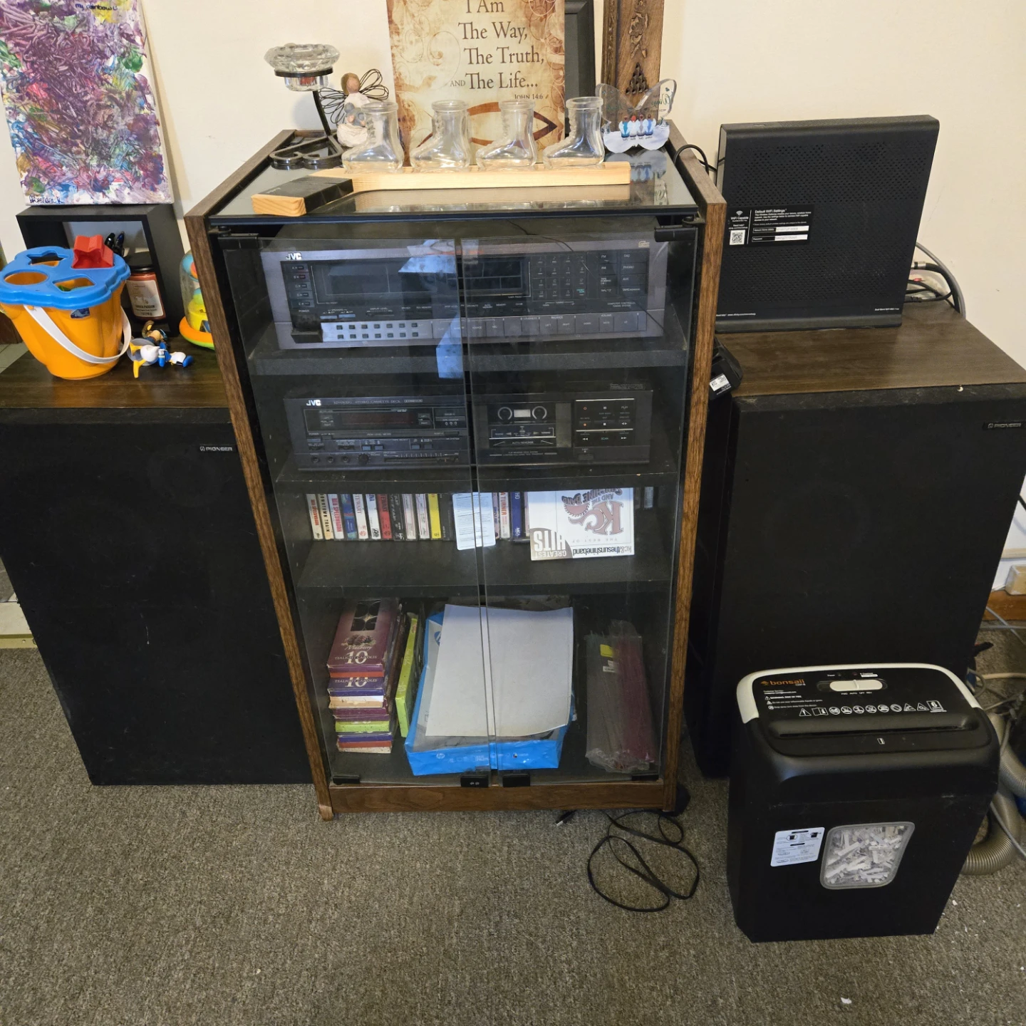 Pioneer speakers and jvc receiver - photo 2