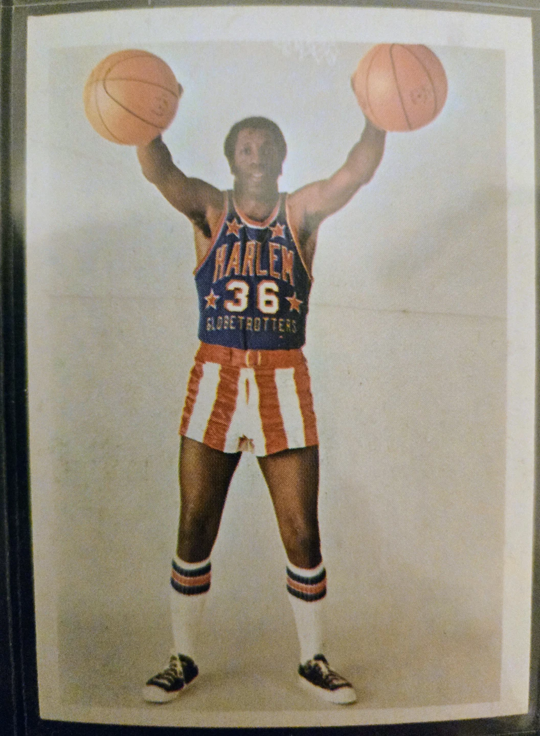 1971 Fleer Harlem Globetrotters, High Grade. Meadowlark Lemon - photo 3