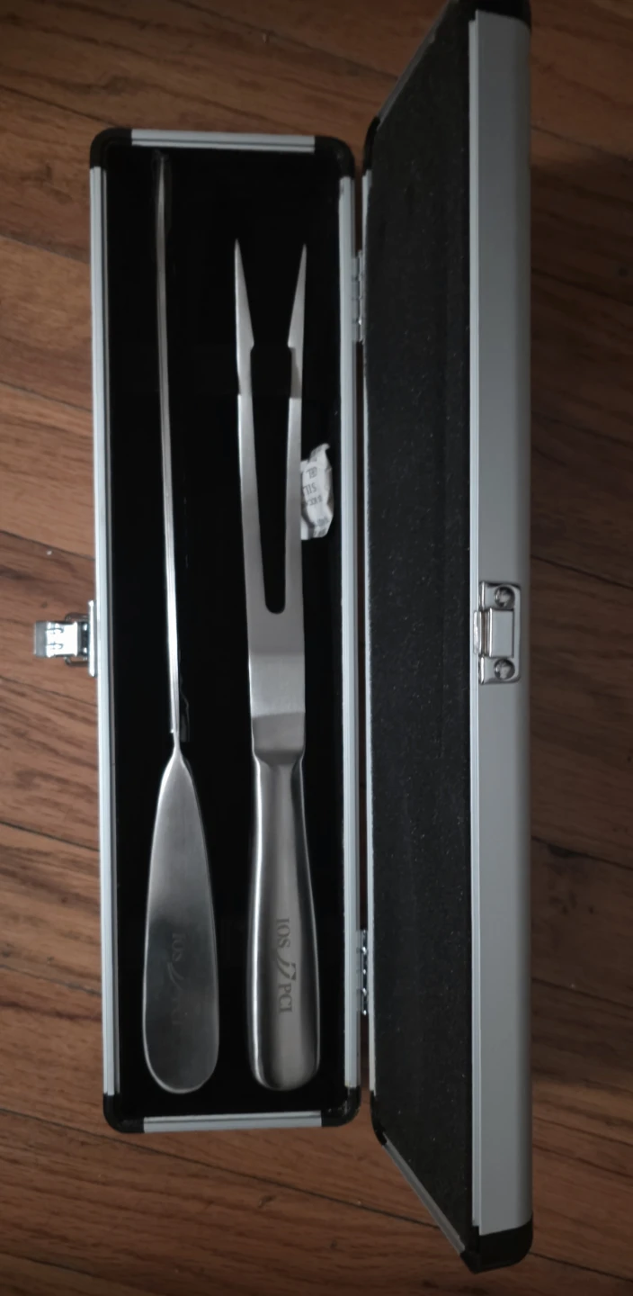IOS PCI Carving Fork and Knife Set