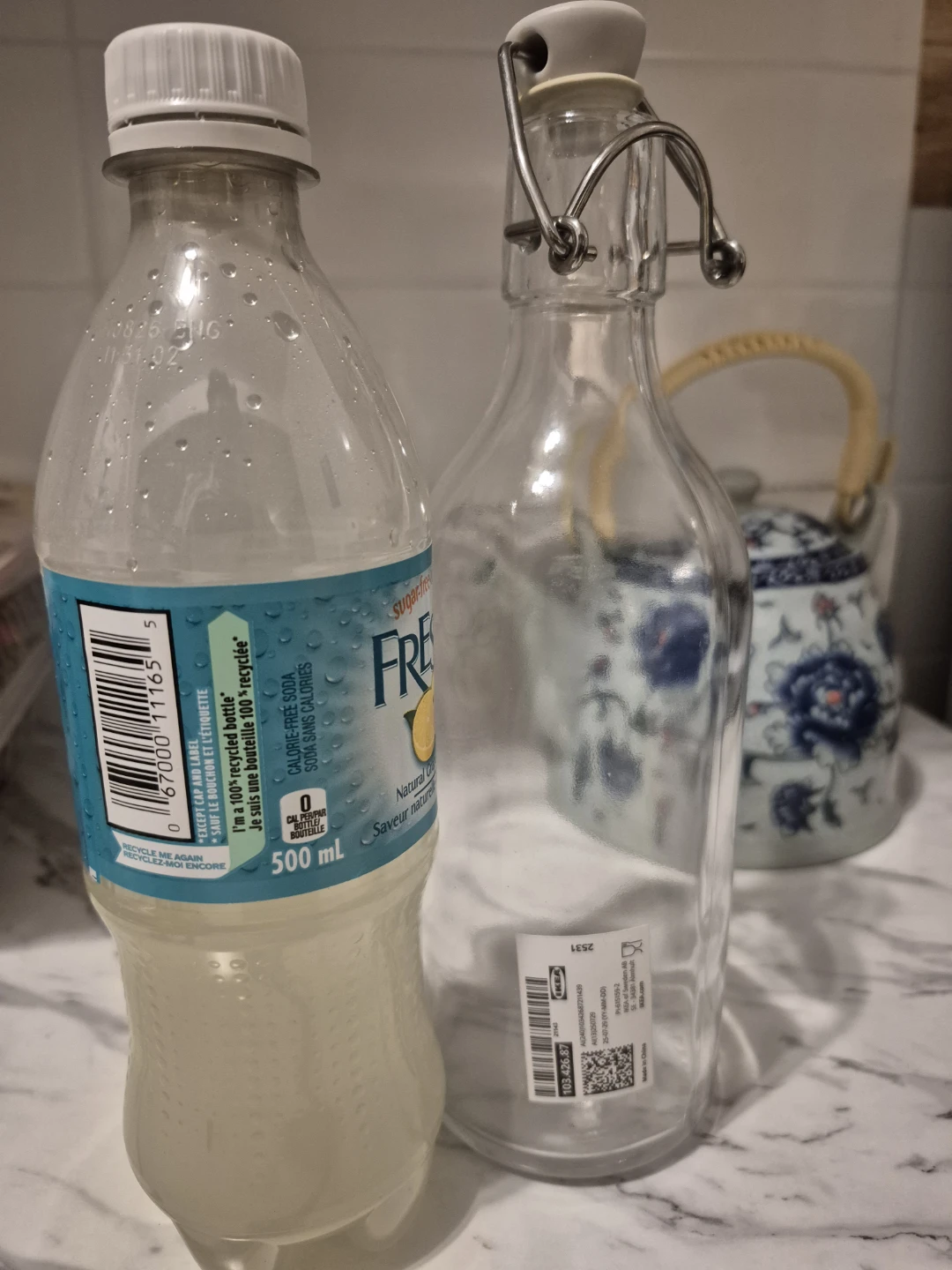 IKEA bottle + Ceramic Teapot with infuser - photo 5