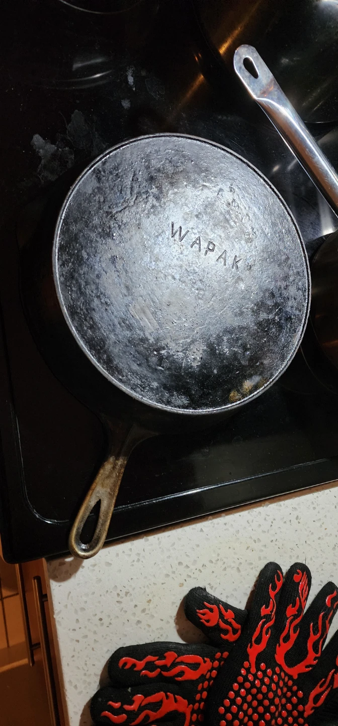 Wapak Cast Iron Skillet Erie 10
