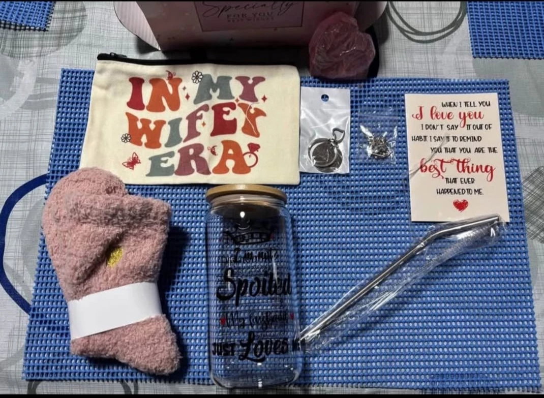 Wife Era Gift Set with Tumbler and Socks