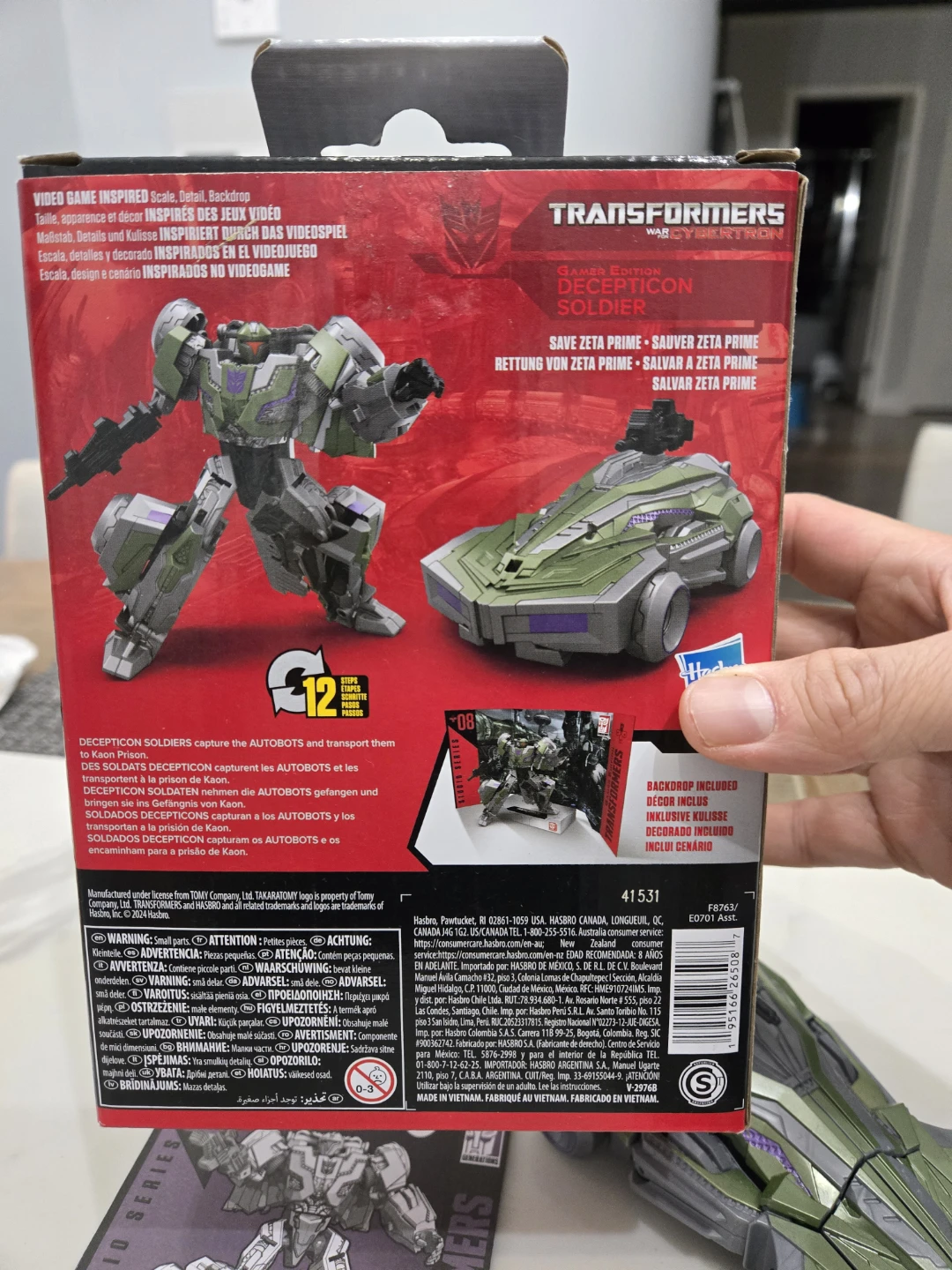 Transformers delux series cybertron decepticon soldier - photo 2