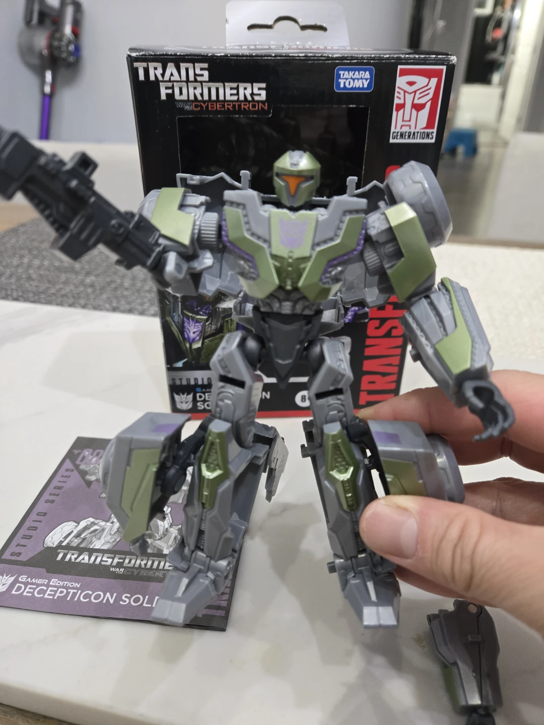 Transformers delux series cybertron decepticon soldier - photo 5