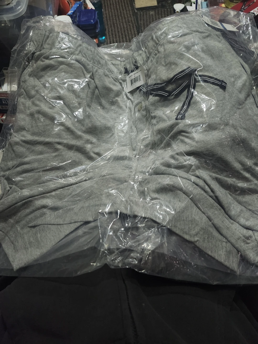 Nautica Men's Grey Jogger Shorts XL