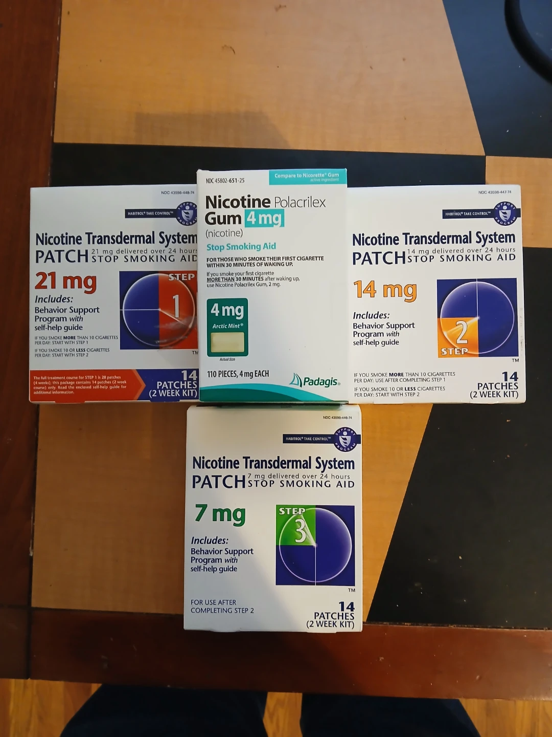 Nicotine Patches and Nicotine Gum