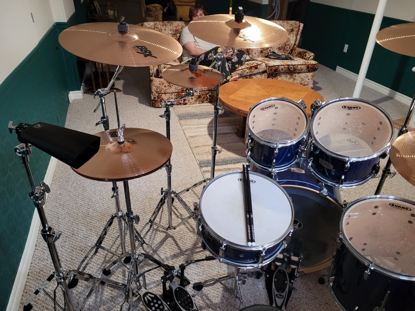 Pearl Drum Set - photo 2