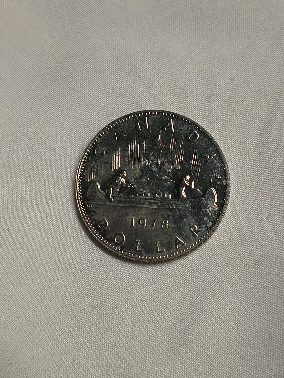 1978 Canada Dollar Coin UNC