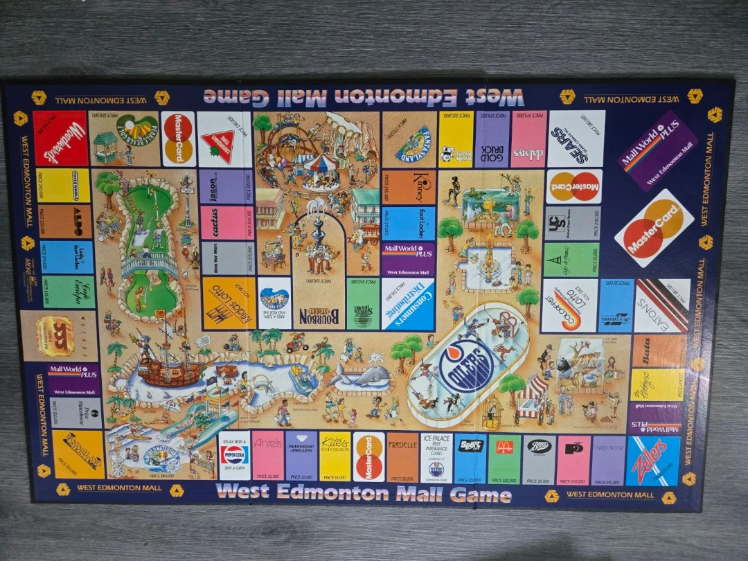 Vintage West Edmonton Mall Board Game - photo 2