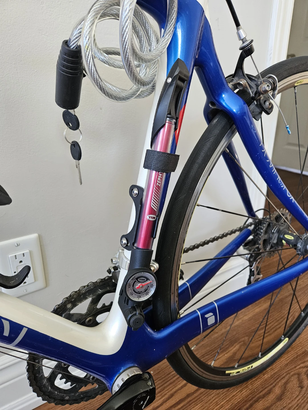 Bell Sports Zephyr 150 Frame Pump with Gauge - photo 3