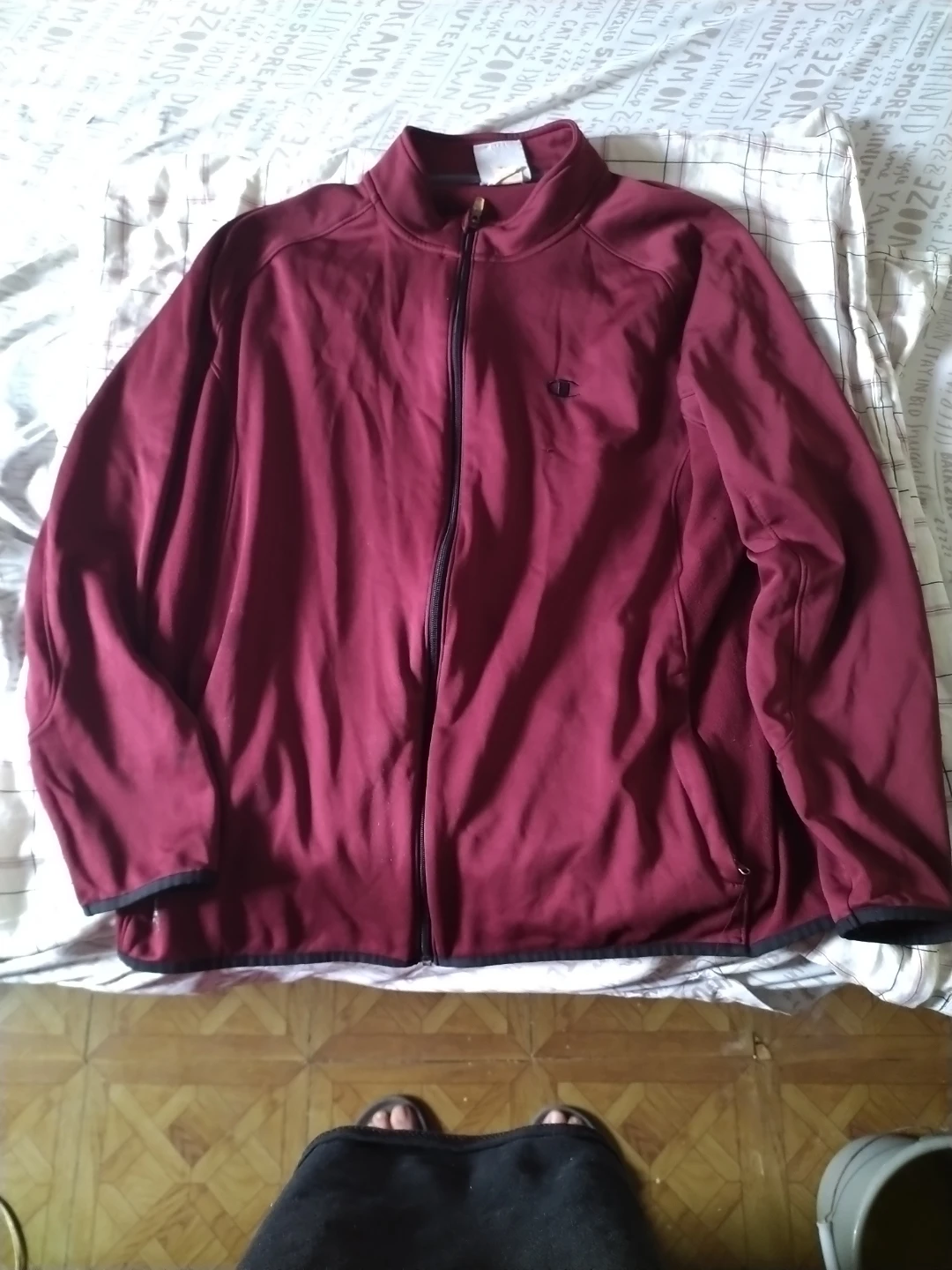 Champion Powertrain Full Zip Jacket XL Burgundy