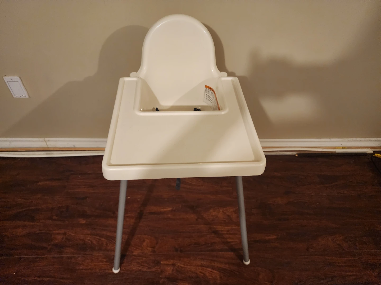 White IKEA High Chair