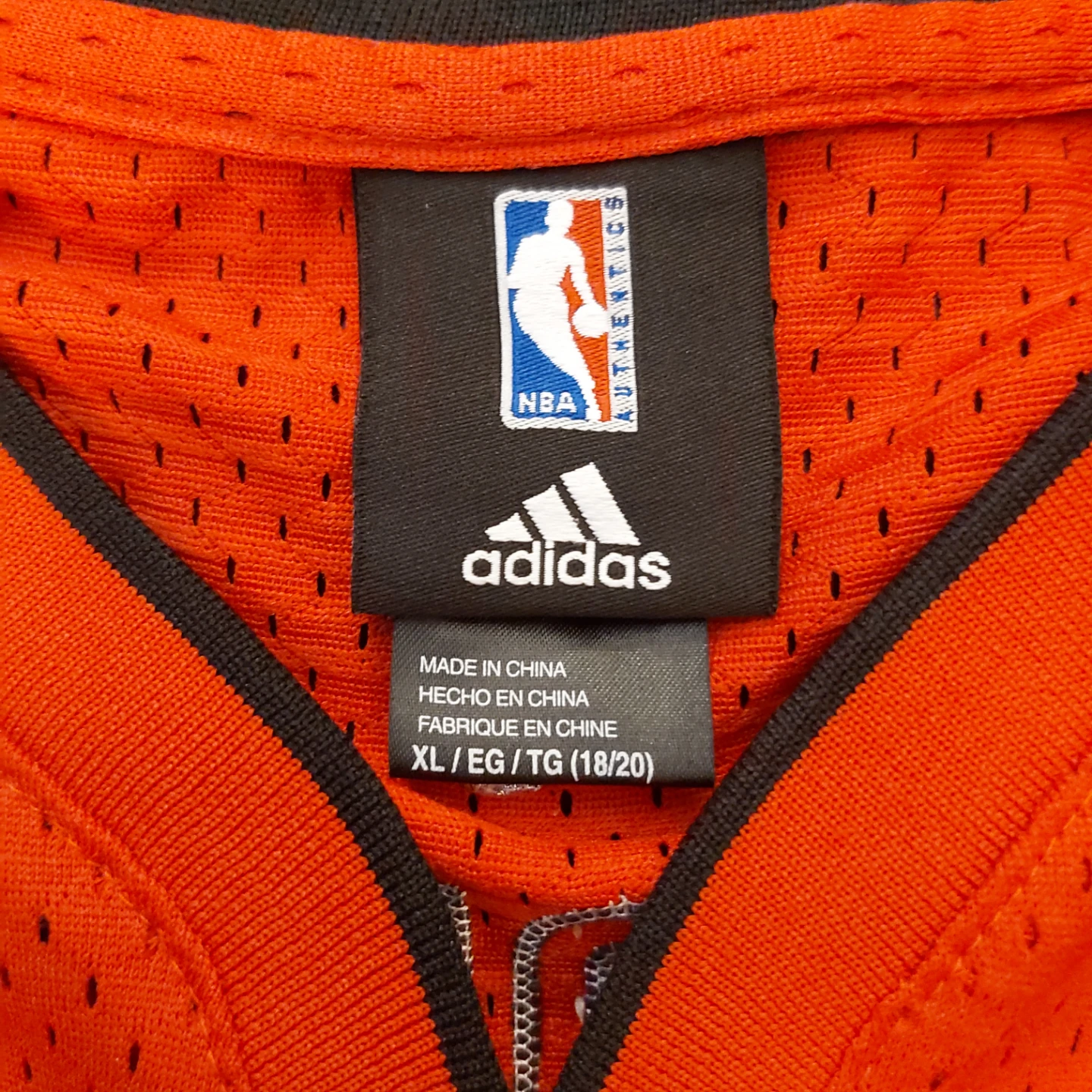 Adidas Toronto Raptors Jose Calderon #8 Basketball Jersey XL - photo 3