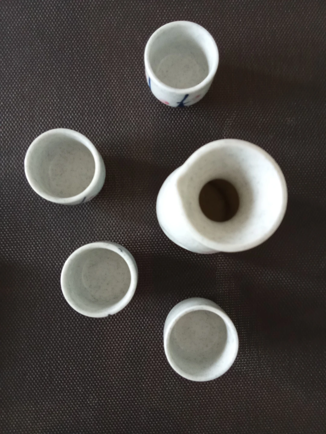 Sake Set with Carafe and 4 Cups - photo 3