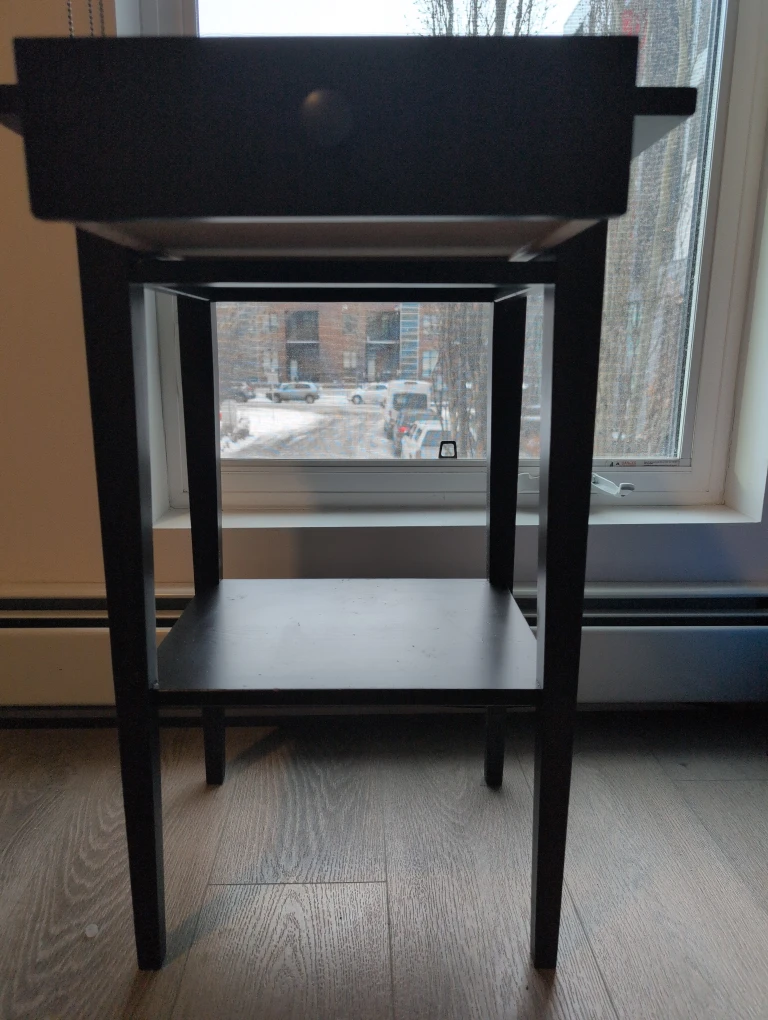 2 black Nightstands ( price is for both ) - photo 3