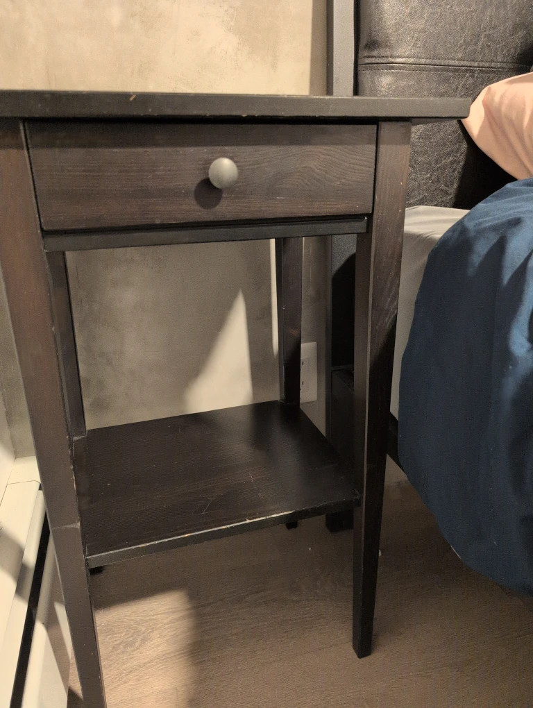 2 black Nightstands ( price is for both ) - photo 5