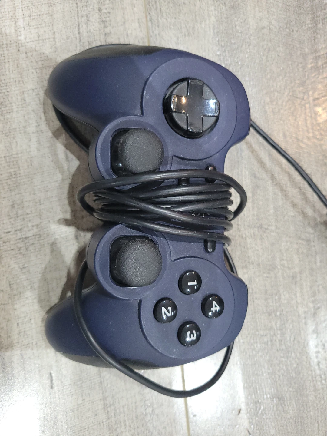 2x Dark Blue USB Game Controller - photo 2
