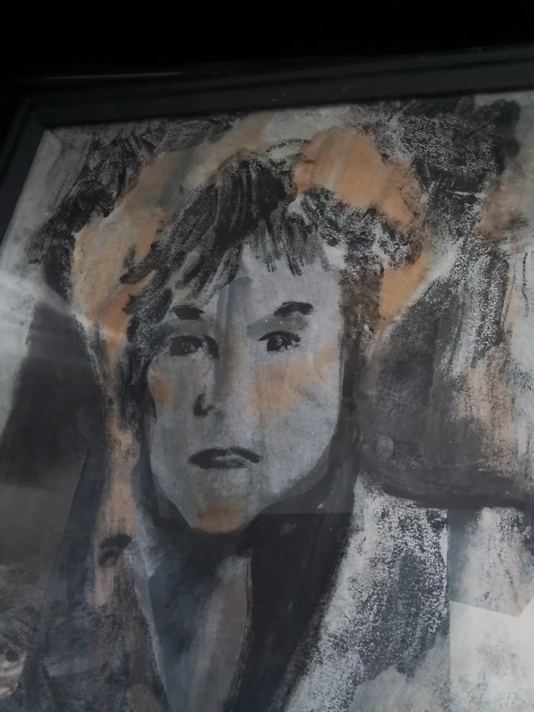"Tomorrow"Artist Signed Marian Reim 1991 Monoprint On Rice Paper - photo 4