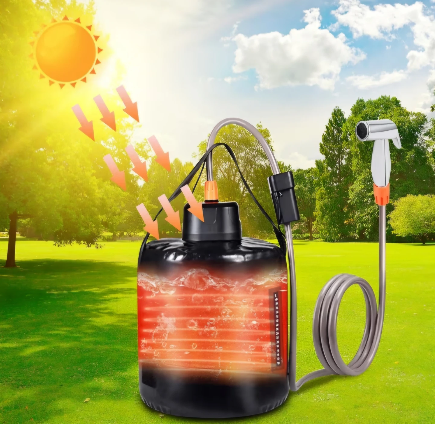 Rechargeable Portable Camping Shower - 5 Gallons/20 Litres 🥕 - photo 5
