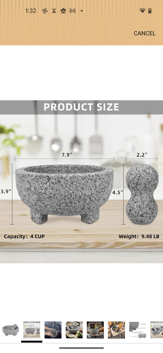 Granite Mortar - photo 2