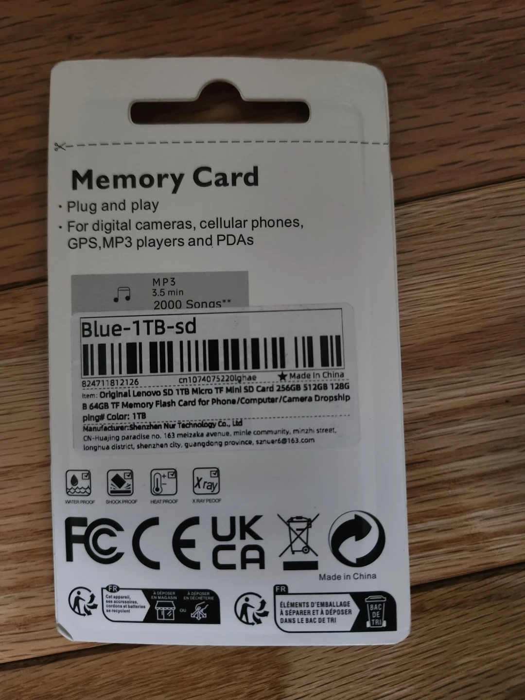 Lenovo 1TB Micro SD Card - photo 2