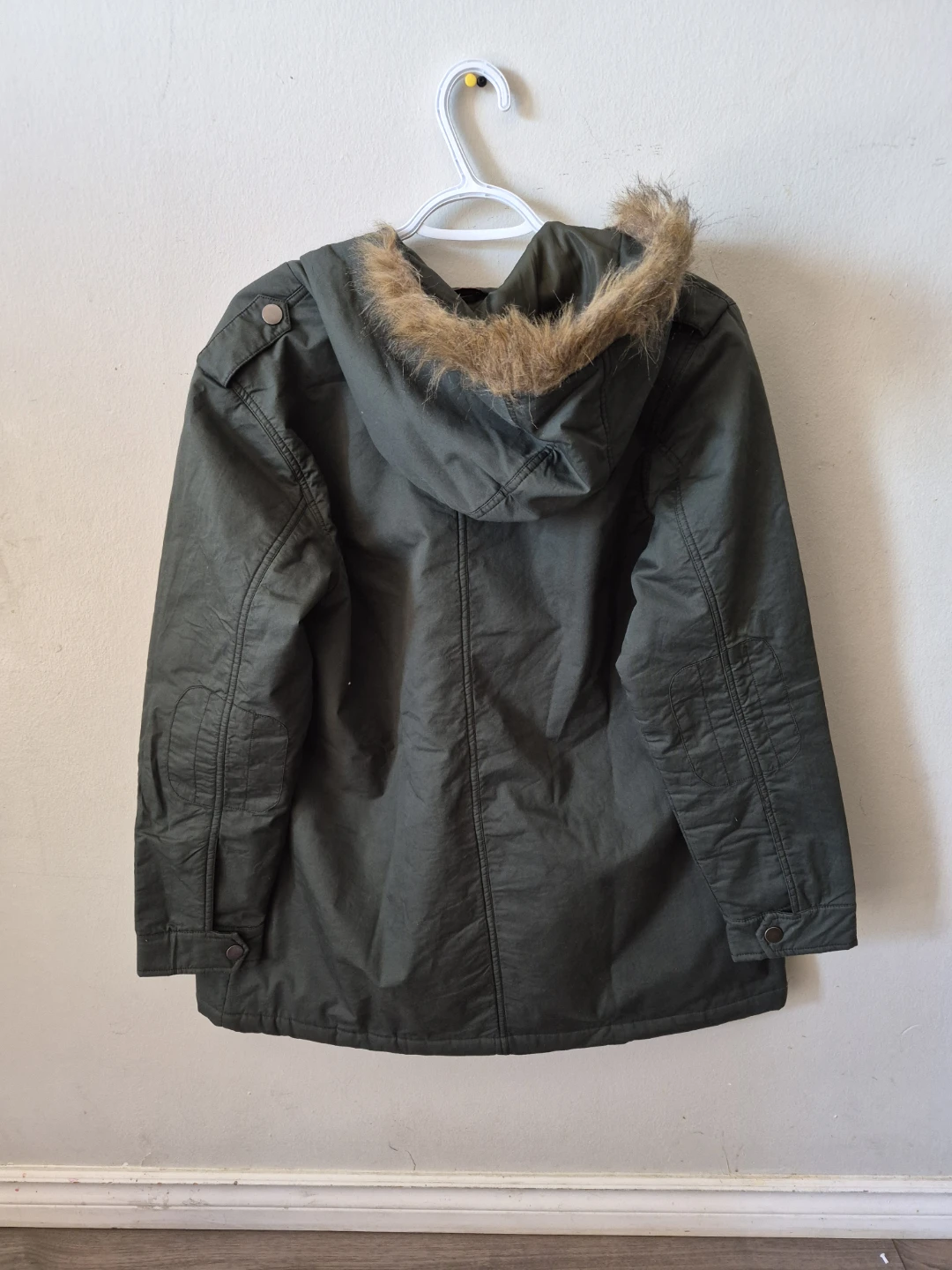 Dressberry Green Hooded Parka Jacket - XL - photo 2
