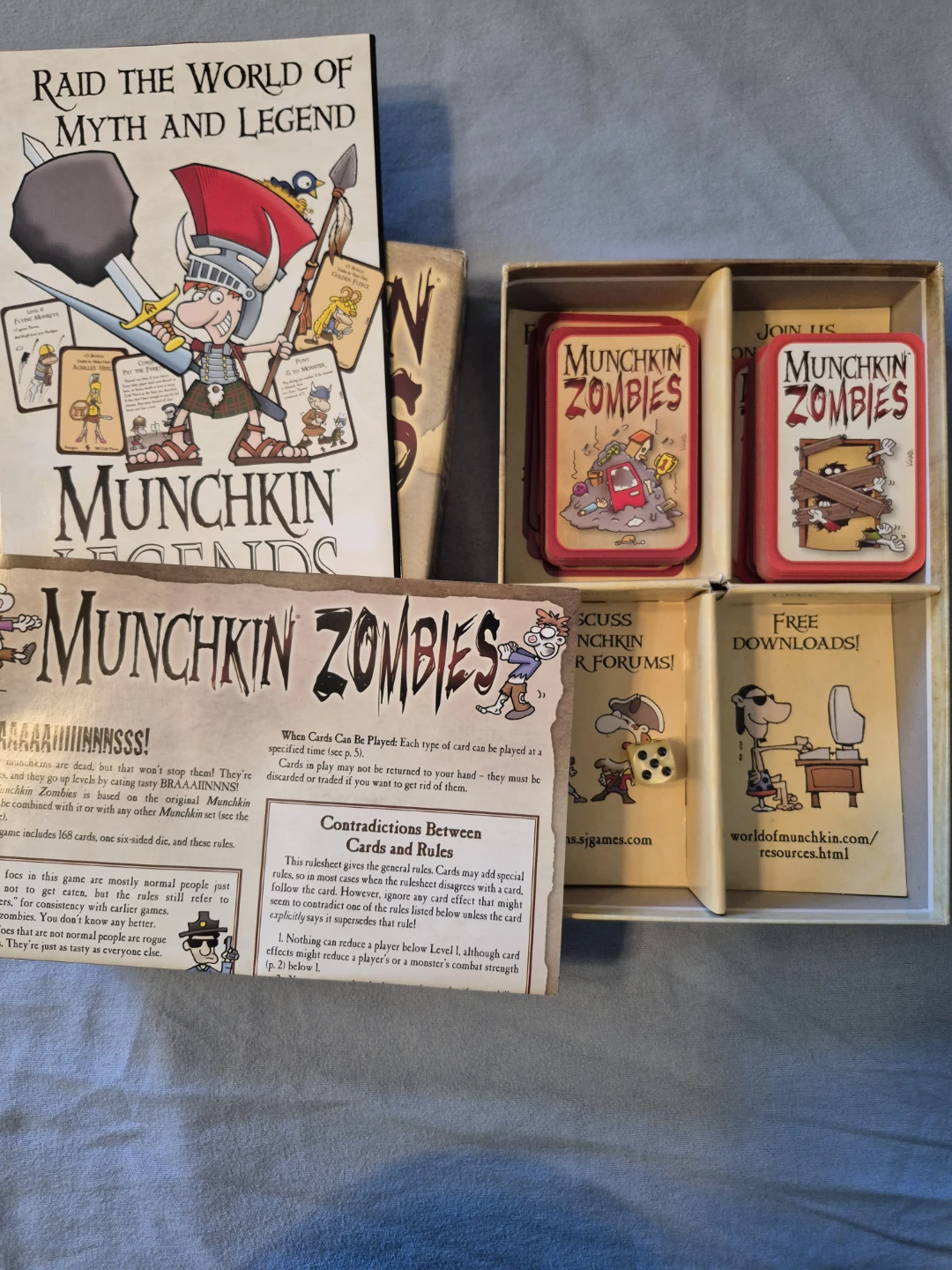 Munchkin Zombies Card Game - photo 2