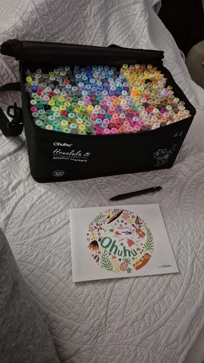 Ohuhu Honolulu B Alcohol Markers - 320 Colors - photo 3