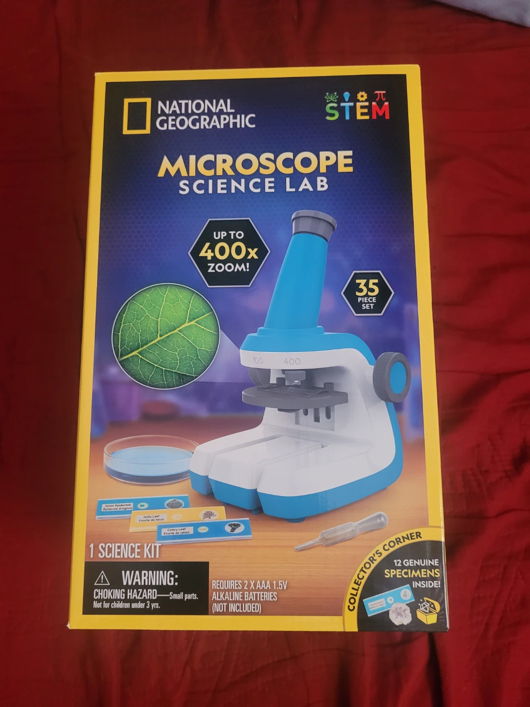 NEW National Geographic Microscope Science Lab Kit