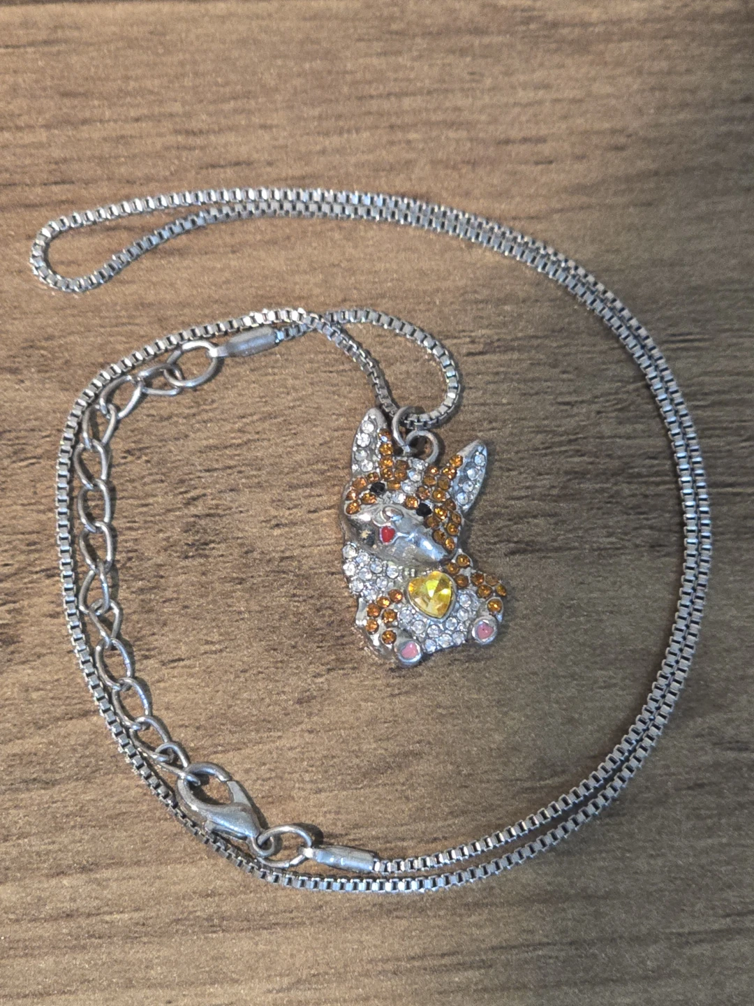 Sterling Silver Corgi Pendant Necklace - photo 2