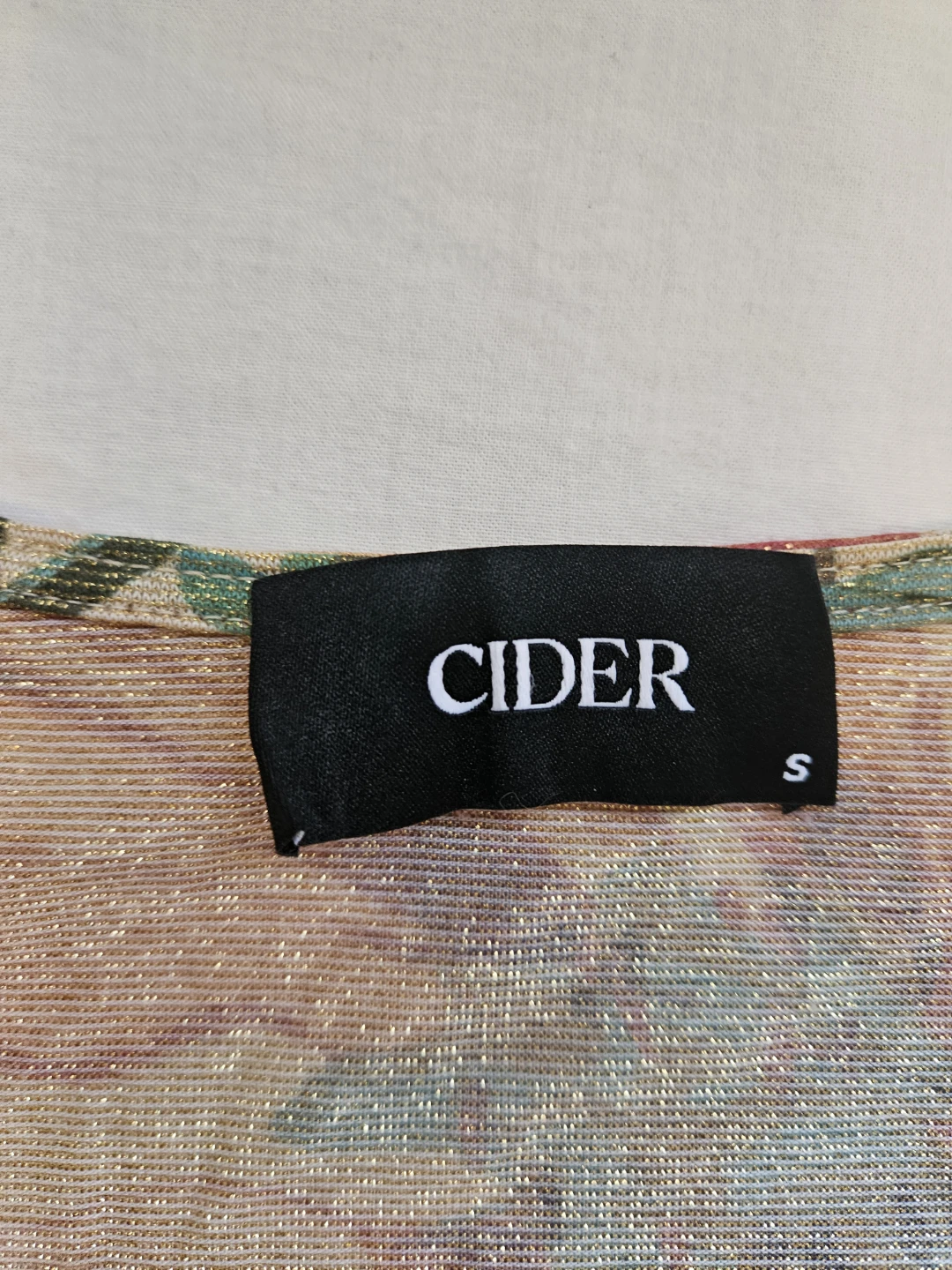 Cider Floral Print Wrap Top Size S - photo 3