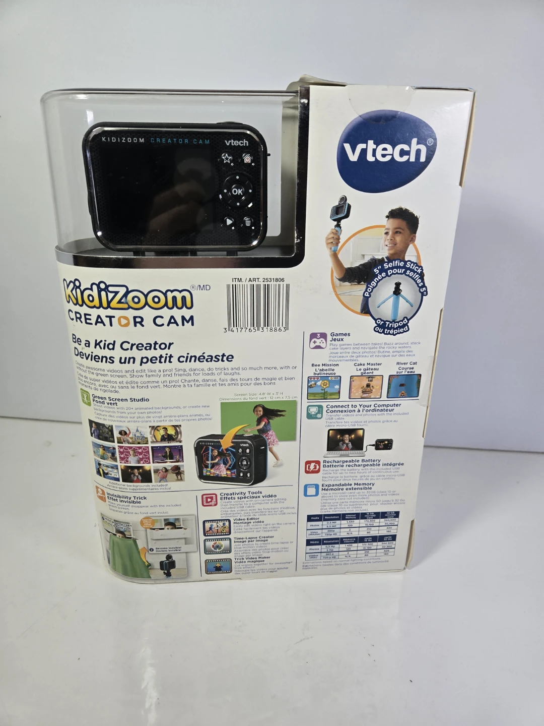 Brand new vtech kids video editing camera - photo 3