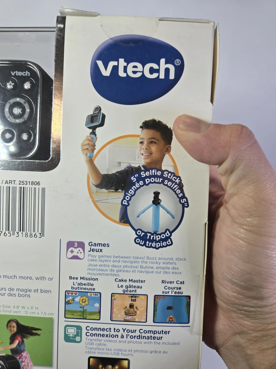 Brand new vtech kids video editing camera - photo 4