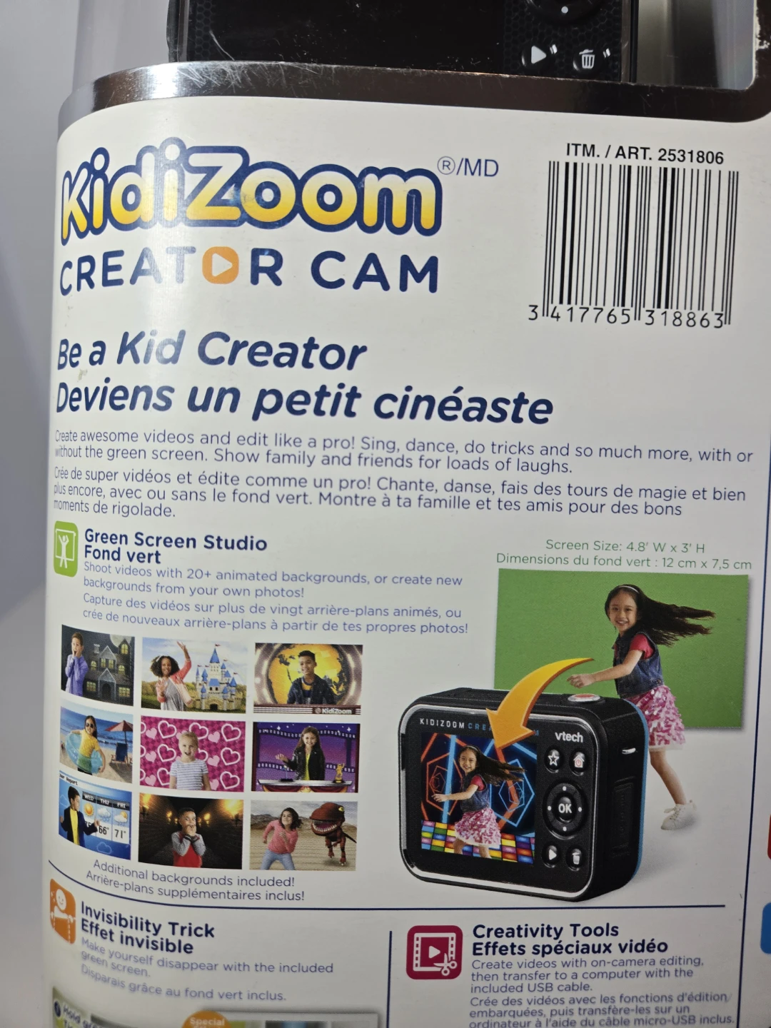 Brand new vtech kids video editing camera - photo 5