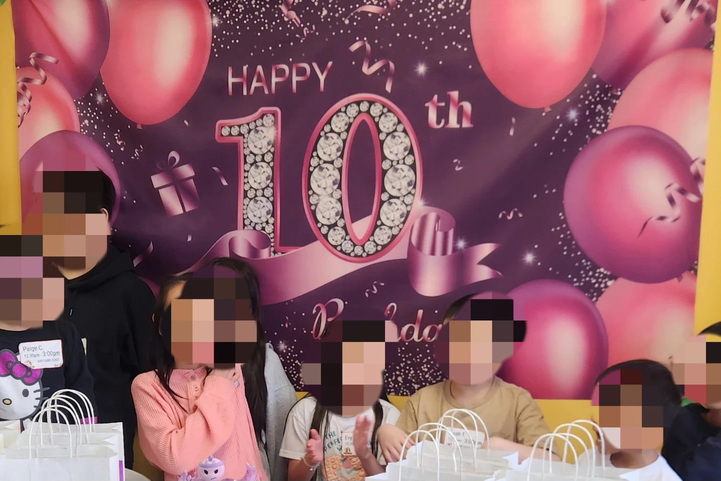 10th Birthday Backdrop Banner - photo 3