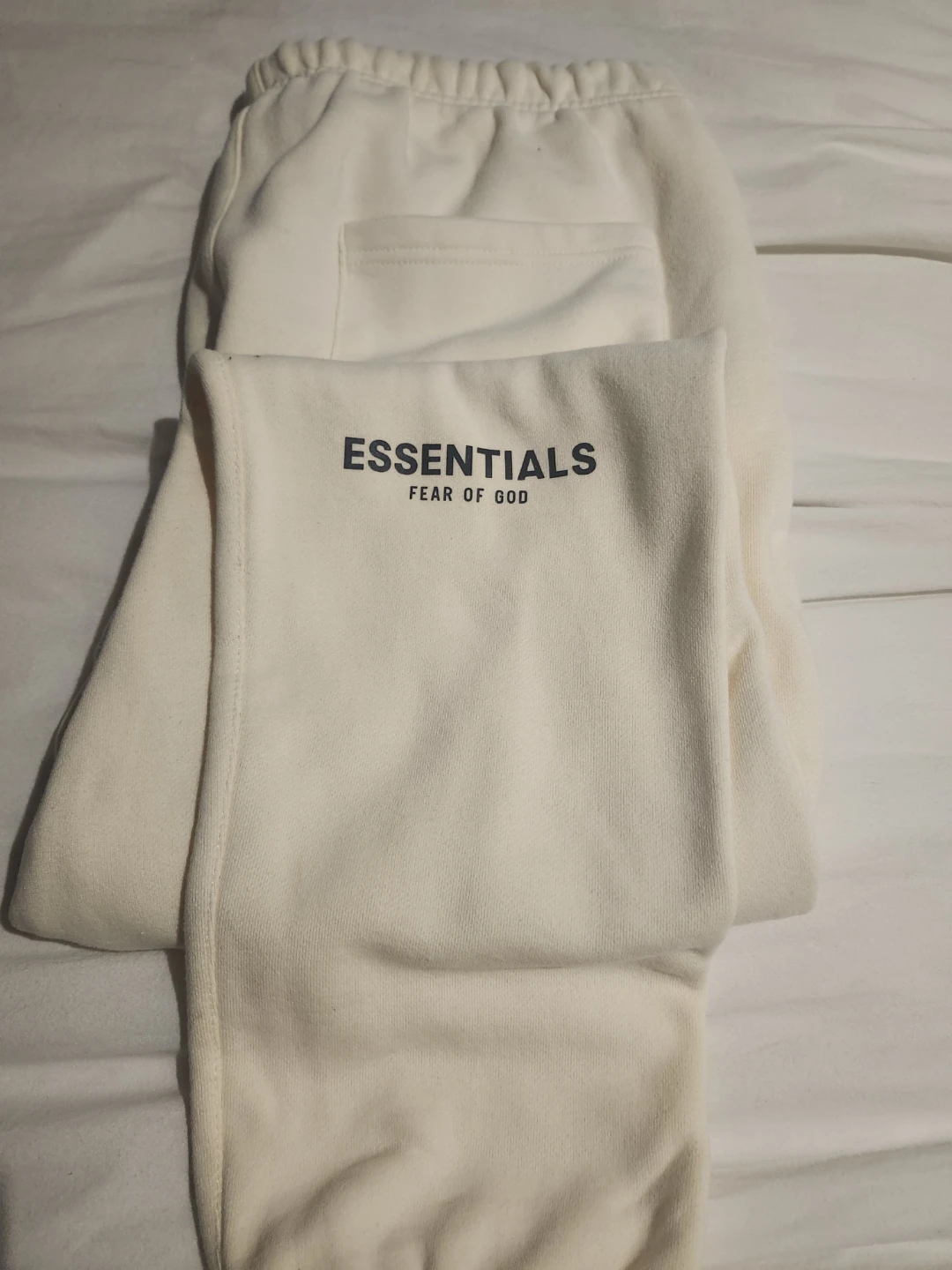 Fear of God Essentials Cream Sweatpants